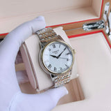  Shop Authentic Tissot T Classic Carson Quartz White Dial Two Tone Steel Strap Watch for Men - T085.410.22.013.00 - Luxxuri