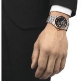 Shop Authentic Tissot T Classic Luxury Powermatic 80 Black Dial Silver Steel Strap Watch For Men - T086.407.22.067.00 - Luxxuri