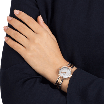  Shop Authentic Tissot T Lady Flamingo Mother of Pearl White Dial Two Tone Steel Strap Watch For Women - T094.210.22.111.00 - Luxxuri