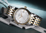  Shop Authentic Tissot T Classic Bridgeport Silver Dial Two Tone Mesh Bracelet Watch For Men - T097.410.22.038.00 - Luxxuri