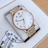  Shop Authentic Tissot T Classic Everytime White Dial Rose Gold Mesh Bracelet Watch for Men - T109.610.33.032.00 - Luxxuri