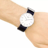  Shop Authentic Tissot T Classic Everytime Large White Dial Blue NATO Strap Watch For Men - T109.610.17.037.00 - Luxxuri