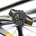  Shop Authentic Tissot T Bike Cycling Tour de France Black Dial Two Tone Rubber Strap Watch For Men - T111.417.37.441.00 - Luxxuri