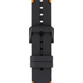 Tissot T Race Cycling Chronograph Black Dial Two Tone Rubber Strap Watch For Men - T111.417.37.441.04