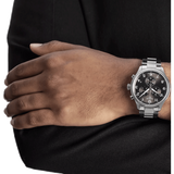  Shop Authentic Tissot T Classic Chrono XL Black Dial Silver Steel Strap Watch For Men - T116.617.11.057.01 - Luxxuri