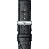  Shop Authentic Tissot Carson Premium Automatic Lady Silver Dial Black Leather Strap Watch for Women - T122.207.16.033.00 - Luxxuri