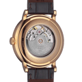 Tissot Carson Premium Powermatic 80 White Dial Brown Leather Strap Watch For Men - T122.407.36.031.00