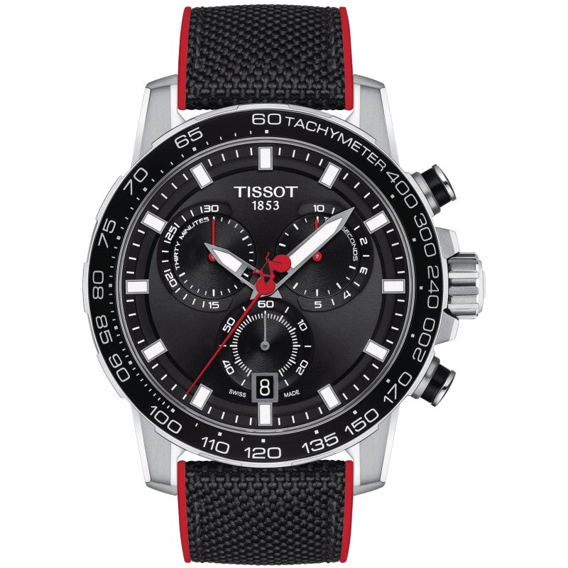  Shop Authentic Tissot Supersport Vuelta Special Edition Chrono Black Dial Black Nylon Strap Watch for Men - T125.617.17.051.01 - Luxxuri