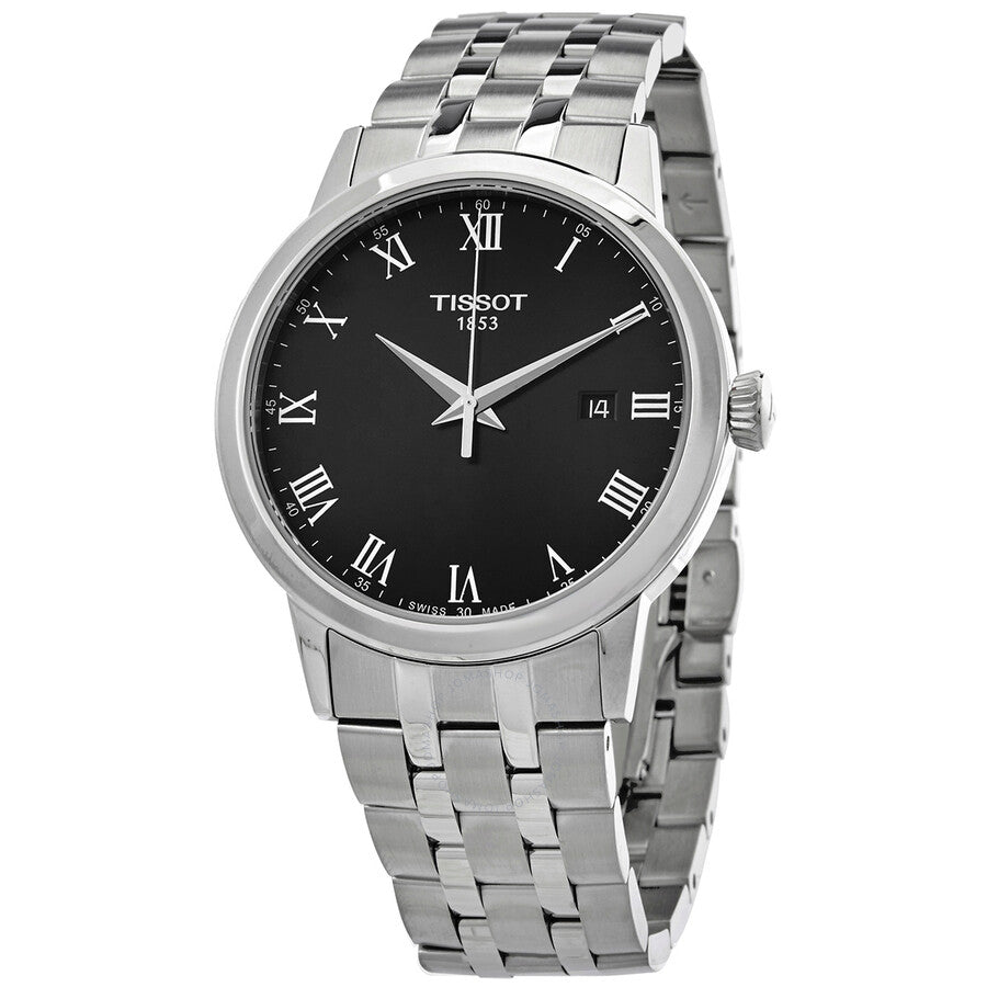  Shop Authentic Tissot Classic Dream Black Dial Silver Steel Strap Watch For Men - T129.410.11.053.00 - Luxxuri