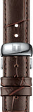  Shop Authentic Tissot T Classic Tradition 5.5 Quartz White Dial Brown Leather Strap Watch For Men - T063.409.16.018.00 - Luxxuri