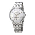  Shop Authentic Tissot T Classic Carson Premium Powermatic 80 White Dial Silver Steel Strap Watch For Men - T122.407.11.031.00 - Luxxuri