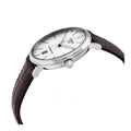  Shop Authentic Tissot T-Classic Powermatic 80 Silver Dial Brown Leather Strap Watch For Men - T122.407.16.031.00 - Luxxuri