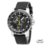  Shop Authentic Tissot Supersport Chrono Black Dial Black Nylon Strap Watch for Men - T125.617.17.051.02 - Luxxuri