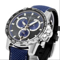  Shop Authentic Tissot Supersport Chrono Black Dial Blue Nylon Strap Watch for Men - T125.617.17.051.03 - Luxxuri