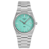 Shop Authentic Tissot PRX Quartz Light Green Dial Silver Steel Strap Watch for Men - T137.410.11.091.01 - Luxxuri
