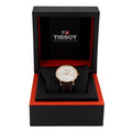Tissot Everytime Gent Silver Dial Brown Leather Strap Watch for Men - T143.410.36.011.00