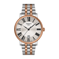 Tissot Carson Premium Powermatic 80 Silver Dial Two Tone Steel Strap Watch For Men - T122.407.22.033.00