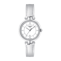 Shop Authentic Tissot T Lady Flamingo White Dial White Leather Strap Watch For Women - T094.210.16.011.00 - Luxxuri