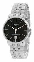  Shop Authentic Tissot T Classic Carson Premium Powermatic 80 Black Dial Silver Steel Strap Watch For Men - T122.407.11.051.00 - Luxxuri