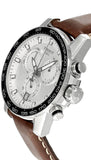  Shop Authentic Tissot Supersport Chrono Silver Dial Brown Leather Strap Watch for Men - T125.617.16.031.00 - Luxxuri