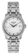  Shop Authentic Tissot T Trend Couturier Lady White Dial Watch For Women - T035.210.61.011.00 - Luxxuri