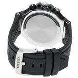  Shop Authentic Tissot T Race Chronograph White Dial Black Rubber Strap Watch For Men - T141.417.17.011.00 - Luxxuri