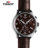  Shop Authentic Tissot T Sport Chrono XL Classic Brown Dial Brown Leather Strap Watch For Men - T116.617.16.297.00 - Luxxuri