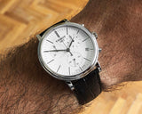  Shop Authentic Tissot Carson Premium Chronograph White Dial Brown Leather Strap Watch For Men - T122.417.16.011.00 - Luxxuri