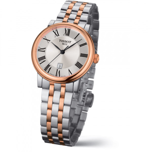  Shop Authentic Tissot Carson Premium White Dial Two Tone Steel Strap Watch For Men - T122.410.22.033.00 - Luxxuri