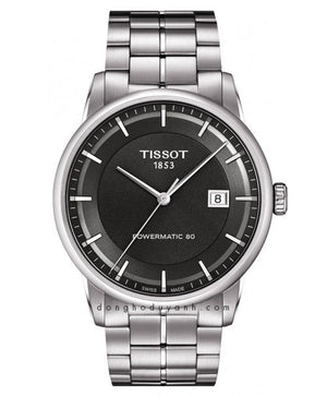  Shop Authentic Tissot Luxury Powermatic 80 Grey Dial Silver Steel Strap Watch for Men - T086.407.11.061.00 - Luxxuri