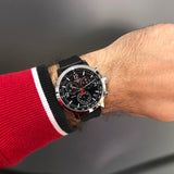  Shop Authentic Tissot PRC 200 Chronograph Black Dial Black Rubber Strap Watch for Men - T114.417.17.057.00 - Luxxuri