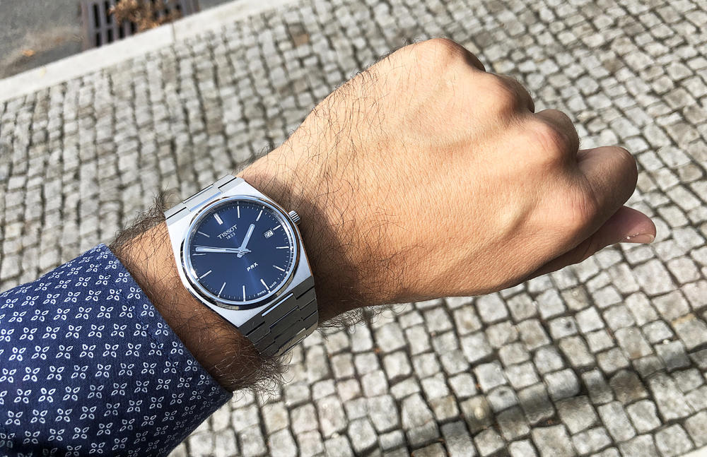  Shop Authentic Tissot T Classic PRX Blue Dial Silver Steel Strap Watch For Men - T137.410.11.041.00 - Luxxuri