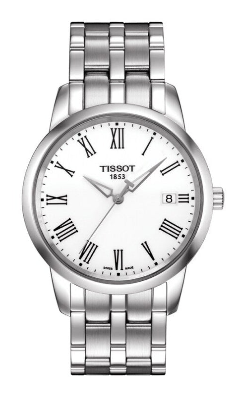  Shop Authentic Tissot T Classic Dream White Dial Silver Steel Strap Watch For Men - T033.210.11.013.00 - Luxxuri
