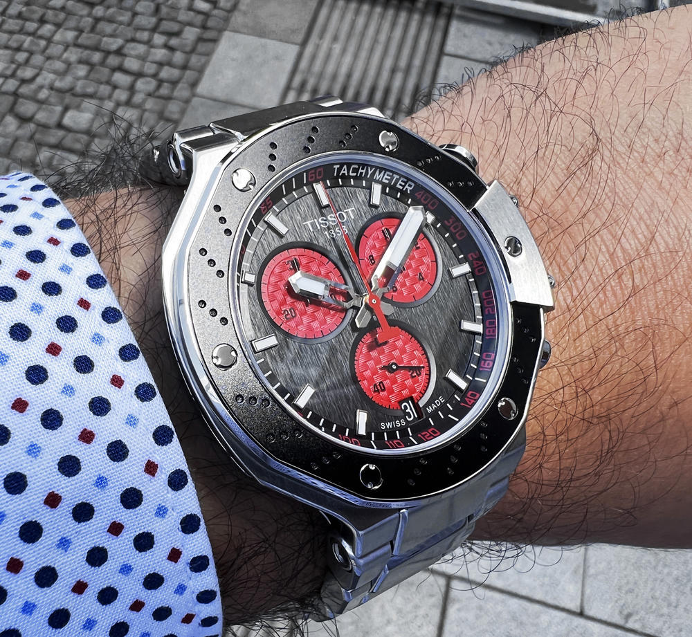  Shop Authentic Tissot T Race Marc Marquez Limited Edition Black Dial Silver Steel Strap Watch for Men - T141.417.11.051.00 - Luxxuri