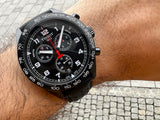  Shop Authentic Tissot T Sport PRS 516 Chronograph Black Dial Black Leather Strap Watch for Men - T131.617.36.052.00 - Luxxuri