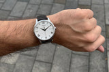  Shop Authentic Tissot T Classic Tradition Silver Dial Brown Leather Strap Watch For Men - T063.610.16.038.00 - Luxxuri