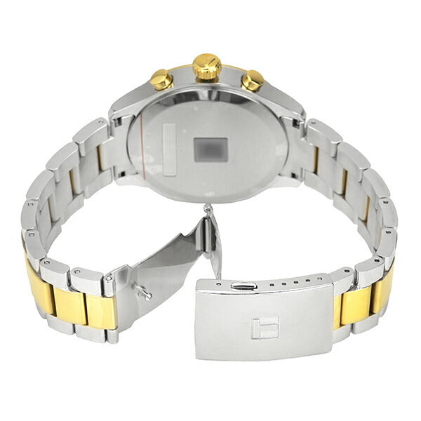  Shop Authentic Tissot T Sport Chrono XL Classic Gold Dial Two Tone Steel Strap Watch for Men - T116.617.22.021.00 - Luxxuri