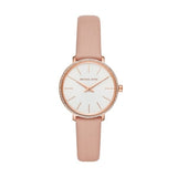  Shop Authentic Michael Kors Pyper Analog White Dial Pink Leather Strap Watch For Women - MK2803 - Luxxuri
