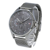  Shop Authentic Tommy Hilfiger Shawn Chronograph Quartz Grey Dial Grey Mesh Bracelet Watch for Men - 1791613 - Luxxuri
