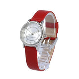  Shop Authentic Marc Jacobs Roxy Silver Dial Red Leather Strap Watch for Women - MJ1632 - Luxxuri