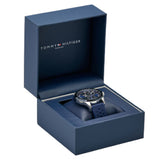  Shop Authentic Tommy Hilfiger Austin Quartz Blue Dial Blue Rubber Strap Watch for Men - 1791635 - Luxxuri