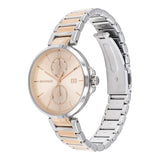  Shop Authentic Tommy Hilfiger Angela Chronograph Pink Dial Two Tone Steel Strap Watch for Women - 1782127 - Luxxuri