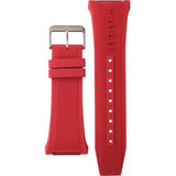  Shop Authentic Tommy Hilfiger Denim Quartz Red Dial Red Rubber Strap Watch for Men - 1791480 - Luxxuri