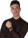  Shop Authentic Tommy Hilfiger Kane Brown Dial Brown Leather Strap Watch for Men - 1710400 - Luxxuri