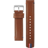  Shop Authentic Tommy Hilfiger Dean Quartz Multifunction White Dial Brown Leather Strap Watch for Men - 1791274 - Luxxuri