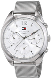 Shop Authentic Tommy Hilfiger Mia Silver Dial Silver Mesh Bracelet Watch for Men - 1781628 - Luxxuri