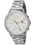  Shop Authentic Tommy Hilfiger Carly White Dial Silver Stainless Steel Strap Watch for Women - 1781787 - Luxxuri