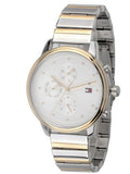  Shop Authentic Tommy Hilfiger Blake Silver Dial Two Tone Steel Strap Watch for Women - 1781908 - Luxxuri