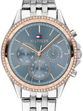  Shop Authentic Tommy Hilfiger Ari Diamonds Blue Dial Silver Steel Strap Watch for Women - 1781976 - Luxxuri