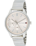  Shop Authentic Tommy Hilfiger Brooke Pink Dial Silver Steel Strap Watch for Women - 1782020 - Luxxuri